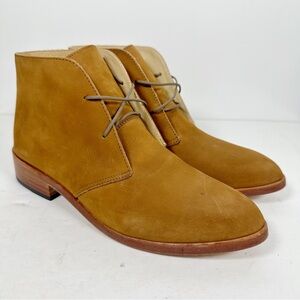 Nisolo Isa Suede Leather Chukka Ankle Boot In Sand‎ Size 7